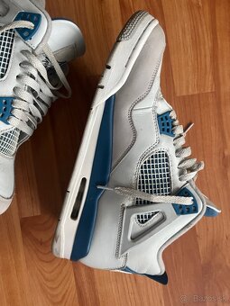 Jordan 4 military blue 45 - 12