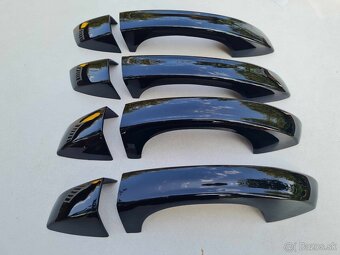 ČIERNE krytky klučiek - ŠKODA  VOLKSWAGEN  SEAT - 12