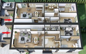 Dobré reality - NOVOSTAVBA, 3-izb. tehlový byt 84,72m2 s log - 12