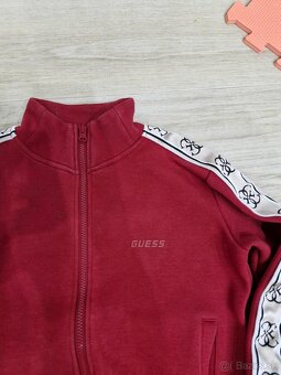 Guess cierna a tmavo cervena zlata teplakova suprava - 12