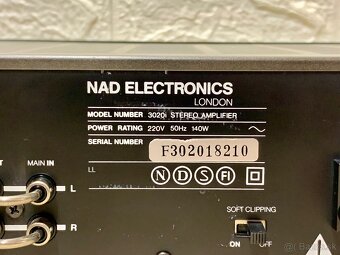 Rezervovane. NAD 3020i …. Stereo zosilovač - 12