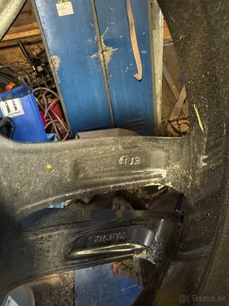 Predám sadu zimných pneumatík s diskami BMW R19 – 5x112 - 5. - 12