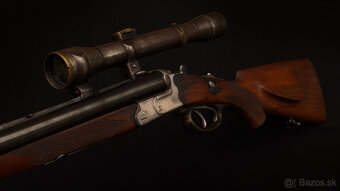 Raritny trojak E. von Nordheim ZELLA MEHLIS 9,3x72R 16/70 - 12