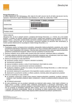 Predám Apple IPhone 17 256GB Levanduľová Stav Nového - 12