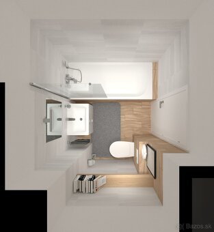 Novostavba 1 a pol izbový byt, balkón, parkovanie, Rajka - 12