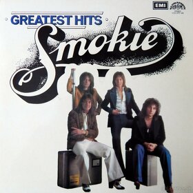 LP Bee Gees, Rolling Stones, Smokie, Wings - 12