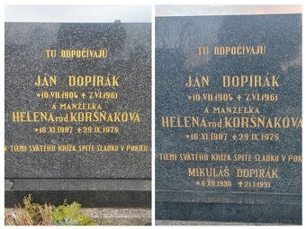 Čistenie hrobov, dosekávanie písma,zlatenie,rekonštrukcie po - 12