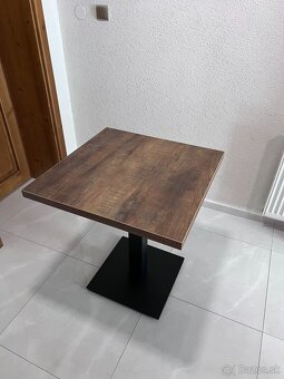 Predám kaviarenské stoly do barov , kaviarní - Všetko NOVE - 12