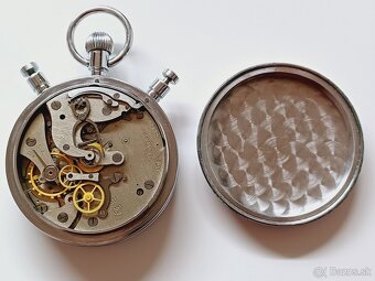 Sovietske vojenske masivne stopky chronometer v krabici - 12