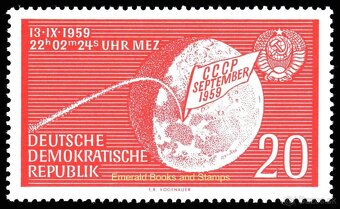Poštové známky NDR - Kozmos - 12