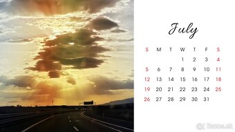 ✨ 4x Kalendár 2026 pre tvoj dokonalý rok Príroda & Akvarel. - 12