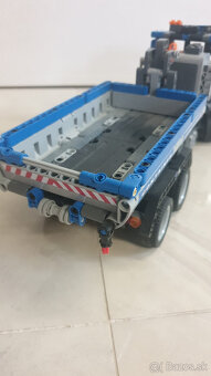 Skladačka- Nákladný voz s kontajnerom na chlp rovnake s lego - 12