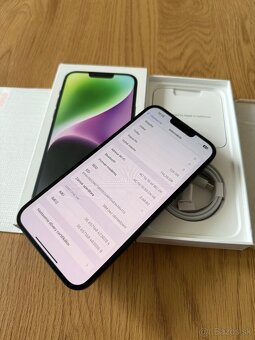 iPhone 14 Plus 128 gb Midnight - nepoužívaný, záruka - 12