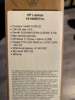 HP Laptop 15-FD0837 Top Stav - 12