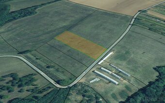 Veľké Turovce – 7.814 m2 – ORNÁ PÔDA s prístupom v 1/1 - 12
