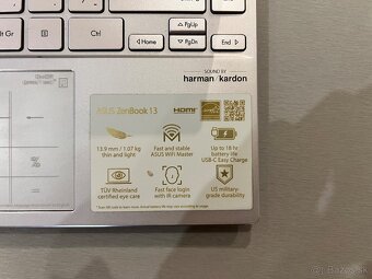 ASUS Zenbook 13 OLED (Lilac Mist) LIMITOVANÁ EDICIA - 12