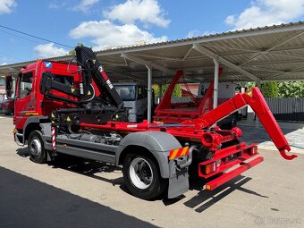 MERCEDES-BENZ ATEGO 1218 HÁKOVÝ NOSIČ 100 HYDRAULICKÁ RUKA - 12