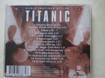 Soundtrack, Hudba k filmu na CD : Hriešny tanec, Evita. - 12