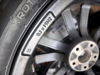 4x obute alu AEZ 5x112 R19 J-8 ET 39 pneu m+s 245/45 r19 - 12