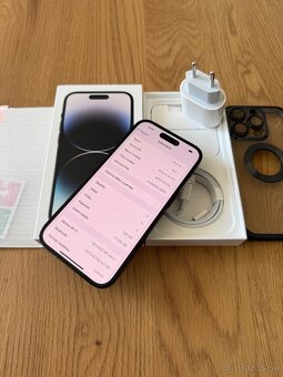 iPhone 14 Pro 128 gb Space Black v záruke + príslušenstvo - 12
