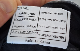 slim fit oblek Daniel Hechter + 2 kravaty - 12