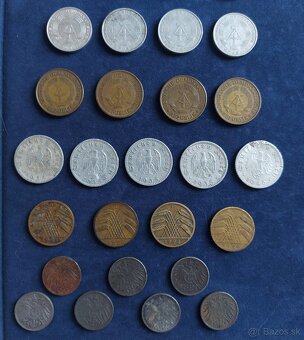 Zbierka mincí - Nemecko, Nacistické nemecko (DOPLNENÉ) - 12