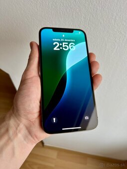 iPhone 12 Pro Max 256GB Graphite – TOP stav, Nová batéria - 12