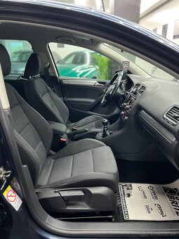 Volkswagen Golf 6 1.6tdi 77kw vyhrievané sedadlá 2.majitel - 12