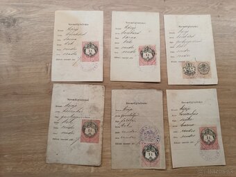 identifikačná karta (občiansky preukaz) 1870-1889 slovenské - 12