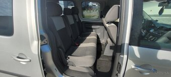 VW Caddy Maxi 2,0 TDI 140PS,  5miest, strieborná metalíza - 12