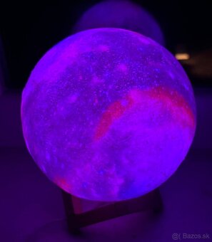 Lampa mesiac / mesačné svetlo (mení farby) LED - 12