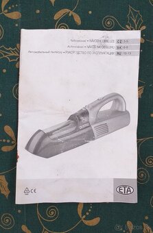 Autovysávač ETA Dust Pro na predaj - 12