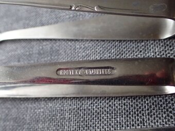 Retro príbor mix - 12