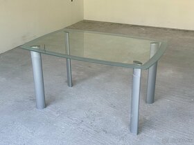 PREDÁM jedálenský stôl sklenený - 12