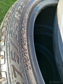 Dvojrozmer 315/30 r22 a 275/35 r22 zimne pneumatiky - 12