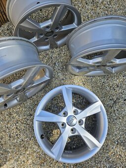 Atraktívne, originálne hliníkové disky AUDI - 5x112 r16 - 12