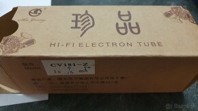elektronky TUNG-SOL JAN 5998, PSVANE Black Treasure CV181-Z - 12