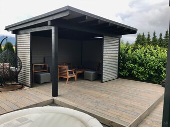 Pergoly Terasy Altánky Prístrešky Žaluzie - 12