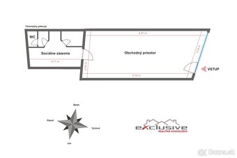 Obchodný priestor – Hlavná, Prešov, 55 m² - TOP lokalita - 12