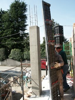 Debnenie hranatých/kruhovych stlpov - 12