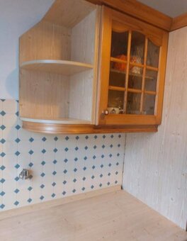 Rustikální linka z masivu se spotřebiči,5762 - 12