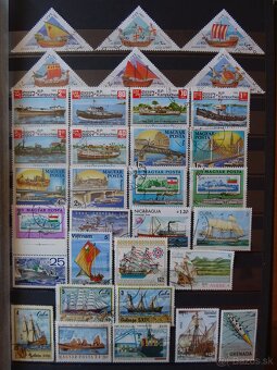 Pekná zbierka známok DOPRAVA - 12