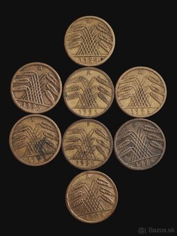 Drobné obehové mince Nemecka - 12