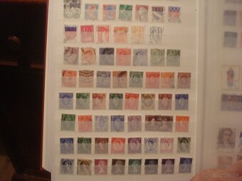 60 str. album A4 + 1300 rôznych známok Nemecko Európa Svet - 12