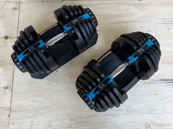 Nastaviteľné jednoručné činky 5-40kg - 12
