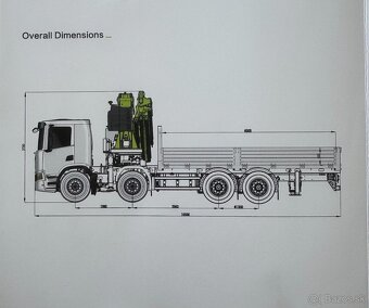 Scania P 500 8x4 s hydraulickou rukou - 12