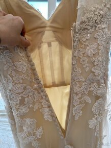 Nové svadobné šaty vel. 48 - 12