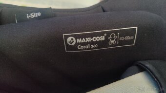 Maxi Cosi Coral 360 black - 12