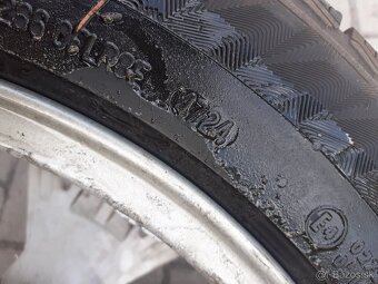 Ptedam 4 kusi zimne obutie 225/50 R17 5x112 R17 original vw - 12