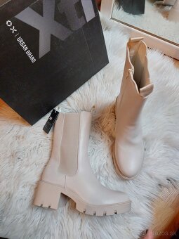 Krémové topánky 40 - 12